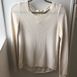 Banana Republic cream sweater